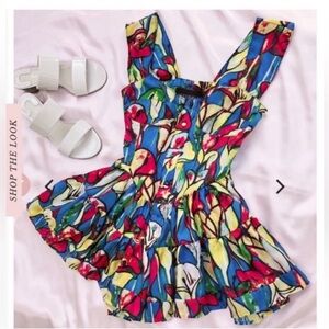 VANESSA MOONEY ROMPER DRESS
